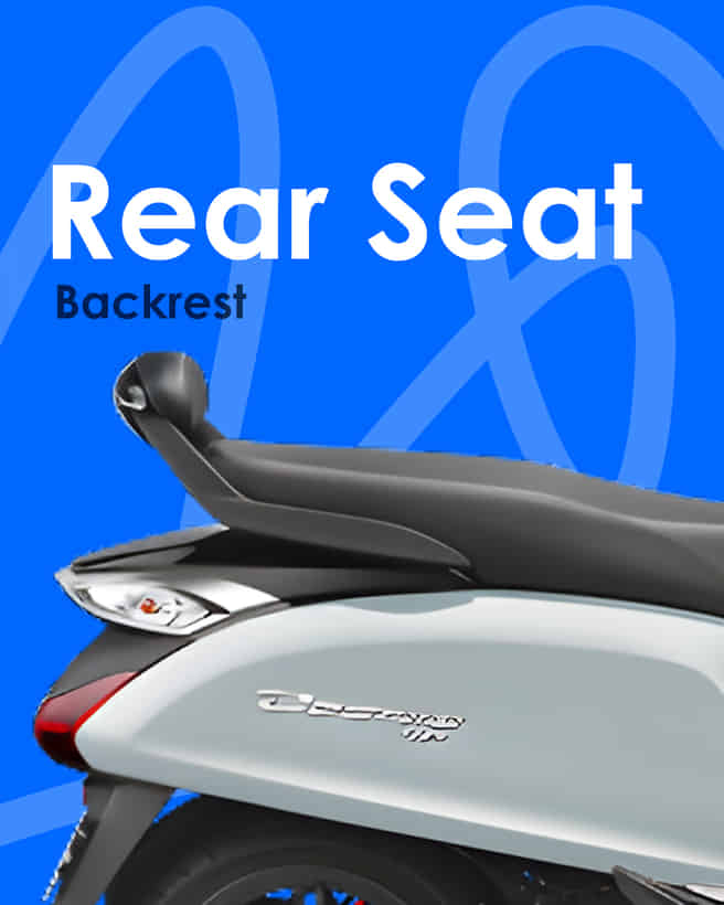 Hero Destini 110 Rear Seat Backrest 