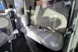 Comet EV Rear seat ample leg room Comet EV Rear seat ample leg room