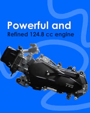 NTORQ 125 Refined Engine