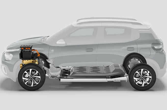 Citroen eC3 Regenerative Braking System