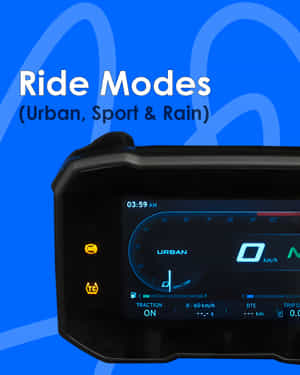 Apache RTR 160 4V Ride Modes (Urban, Sport & Rain)