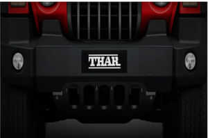Thar Rugged Blacked-Out Bumper Thar Rugged Blacked-Out Bumper