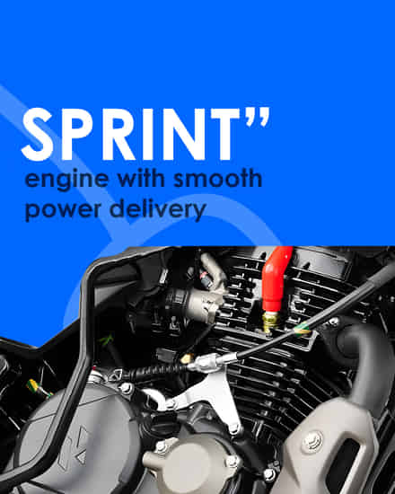 Hero Xtreme 125R SSprint engine with smooth power delivery