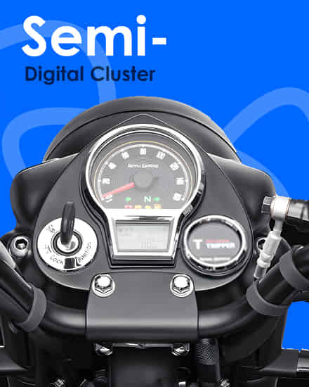 Royal Enfield Classic 350 Semi-Digital Cluster