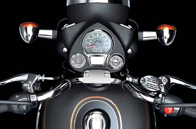 Royal Enfield Bullet 350 Semi-Digital Instrument Cluster