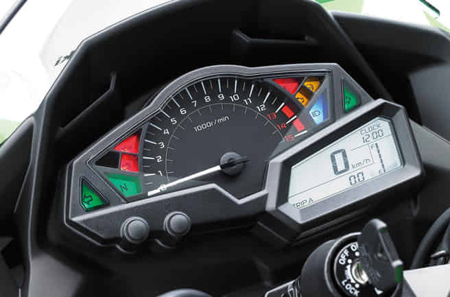 Kawasaki Ninja 300 Semi-Digital Instrument Cluster 
