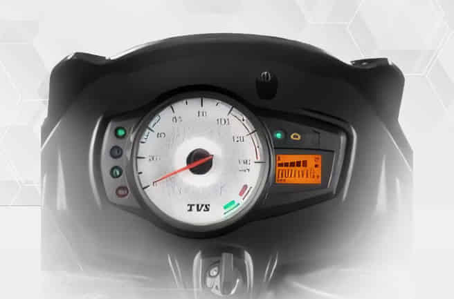 TVS Star City+ Semi-Digital Instrument Console
