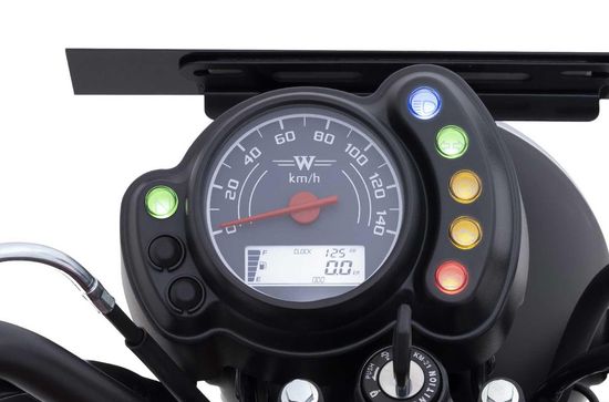 W175 Semi-Digital Retro Speedometer