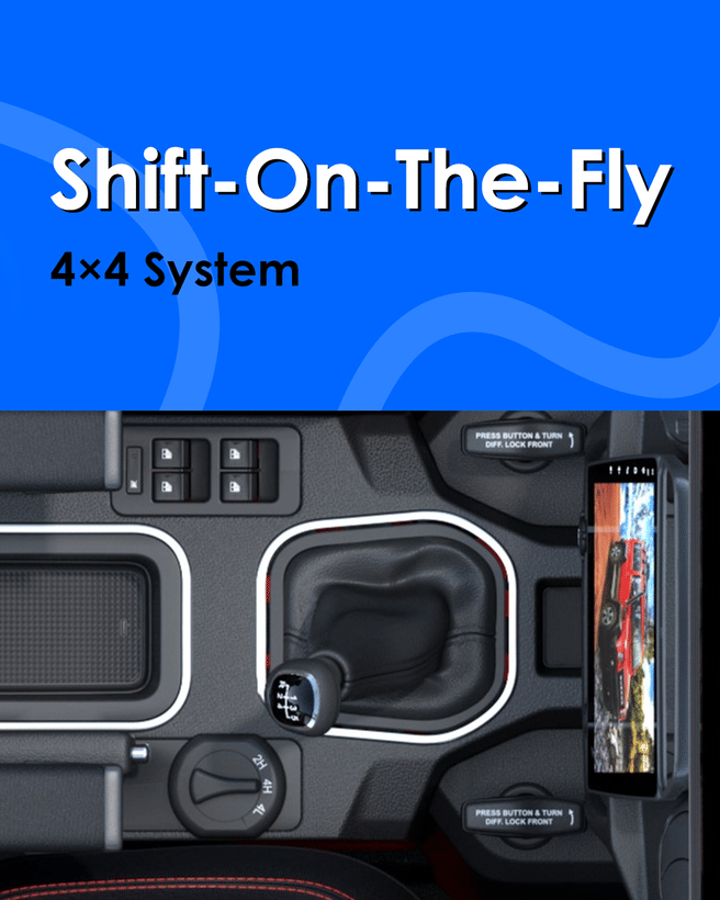 Force Gurkha Shift-on-the-Fly 4×4 System