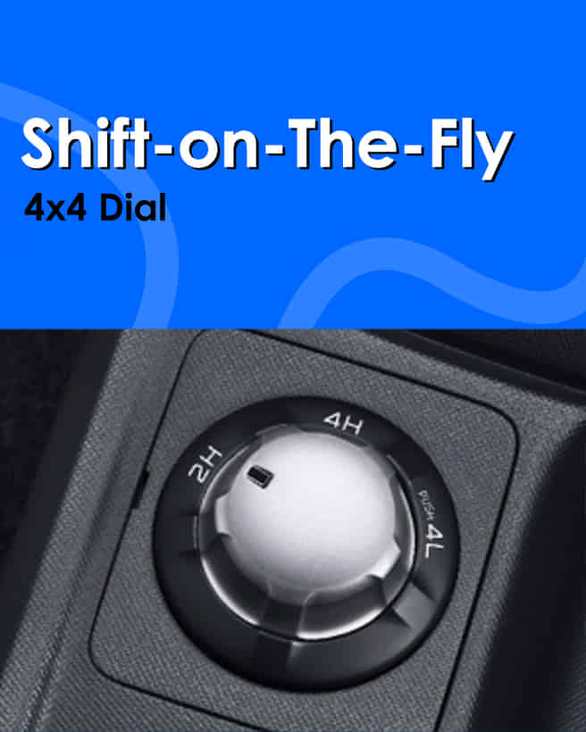 Isuzu MU-X Shift-on-the-fly