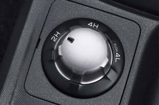 Isuzu MU-X Shift-on-the-fly