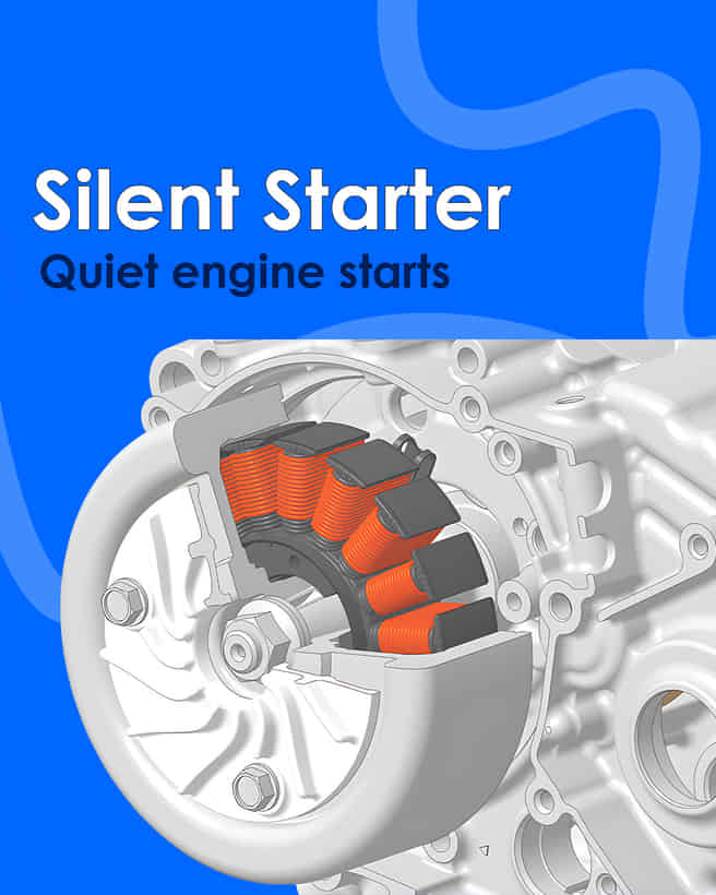 Honda  Shine Silent Starter 