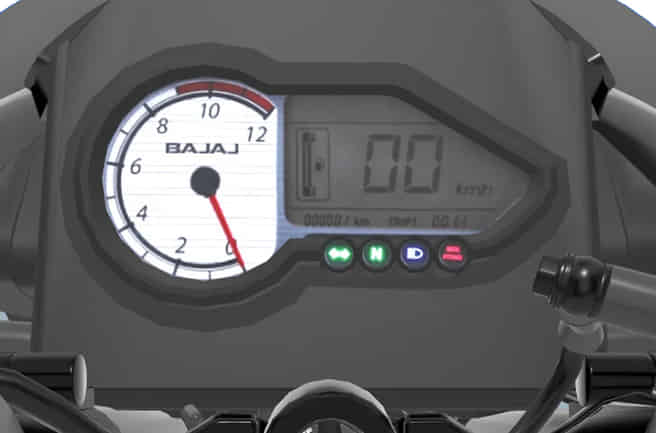 Bajaj Pulsar 125 Sleek Digital Console