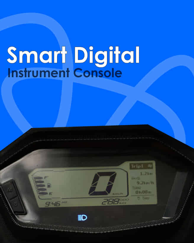Hero Xoom 160 Smart Digital Instrument Console