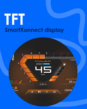 Raider 125 SmartXonnect TFT Display