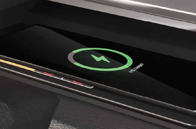 Toyota Hilux Smart entry, wireless charging, and cruise control