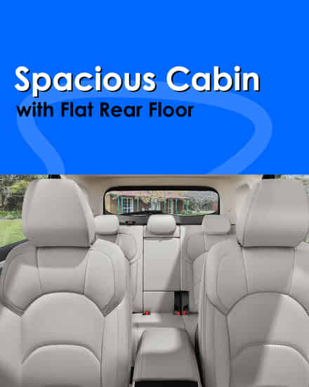 MG Hector Spacious Cabin