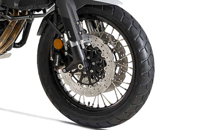 Benelli TRK 502 Spoke Wheels with Tubeless Tyres
