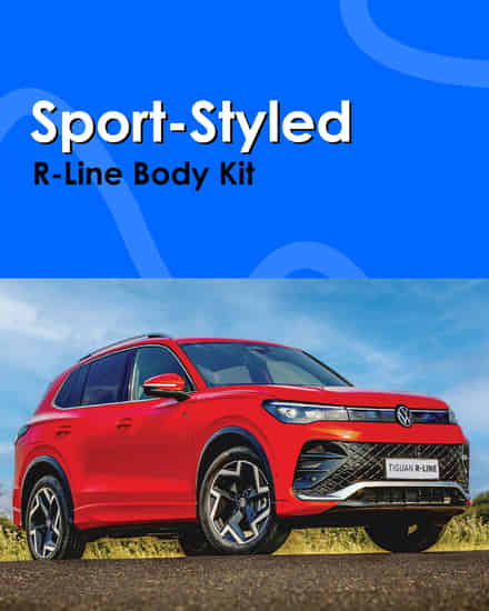 Volkswagen Tiguan R-Line Sport-Styled