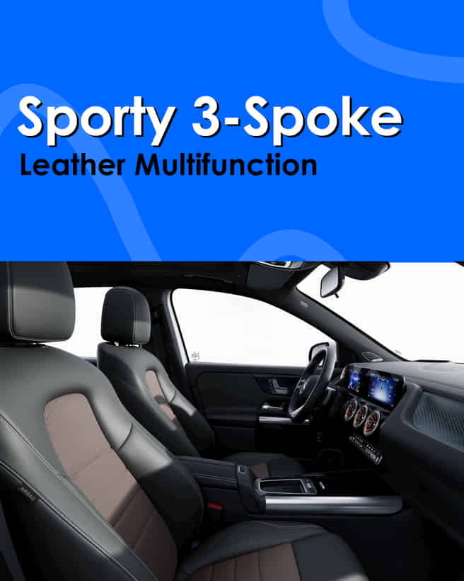 Mercedes-Benz EQA 2024-2026 Sporty 3- Spoke