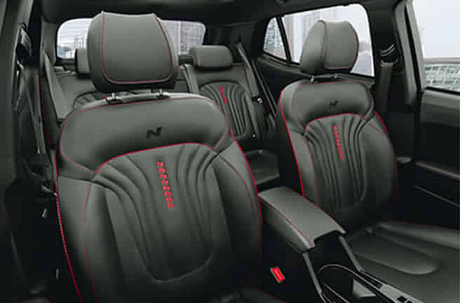 Hyundai Creta N Line Sporty Red-Accented Interiors
