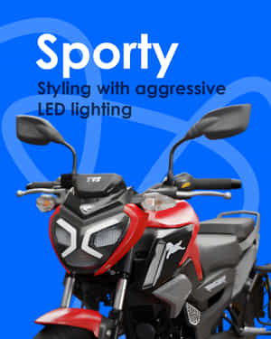 Raider 125 Sporty Styling