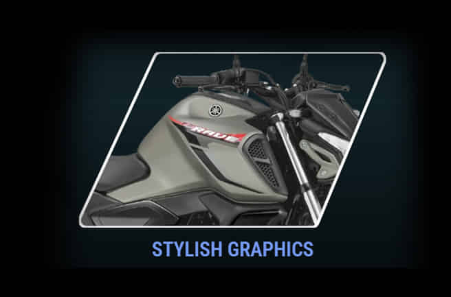 Yamaha FZ Rave Sporty Styling & Graphics