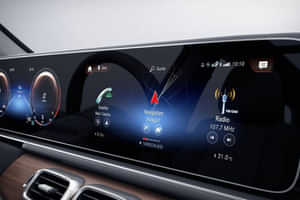 AMG GLE 53 Coupe Sporty widescreen cockpit AMG GLE 53 Coupe Sporty widescreen cockpit