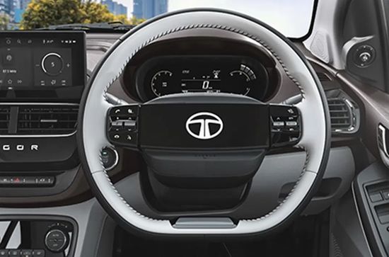Tigor CNG Steering-Mounted Controls