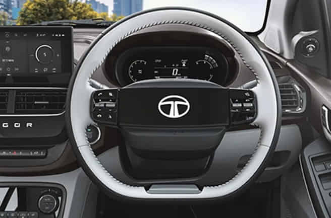 Tata Tigor CNG Steering-Mounted Controls