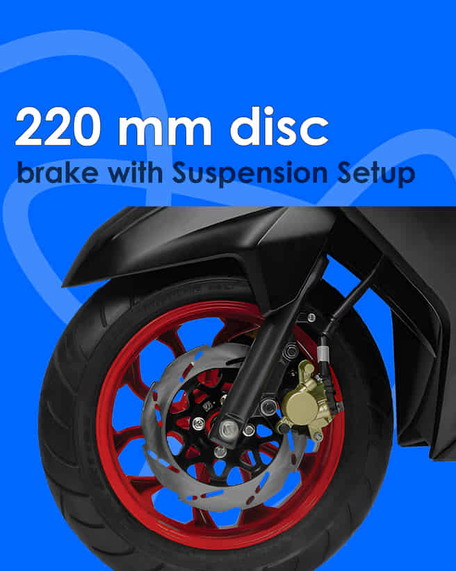 TVS NTORQ 125 Suspension Setup