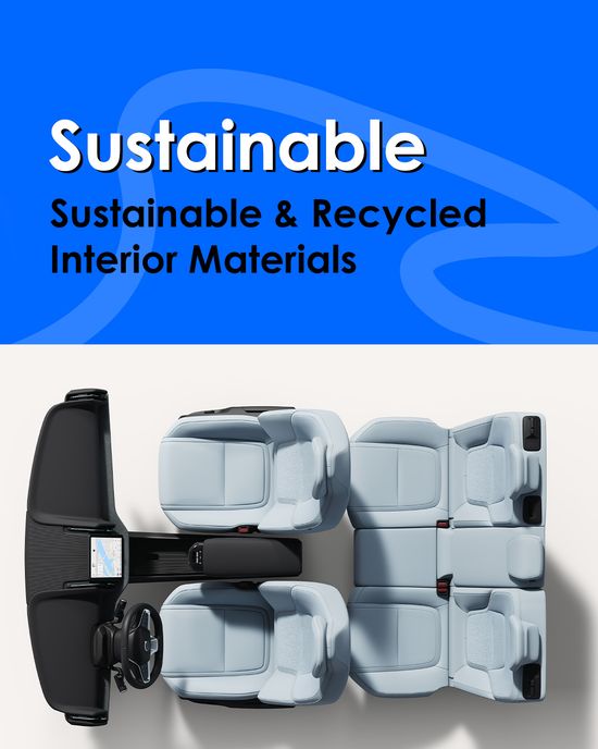EX30 Sustainable & Recycled Interior Materials