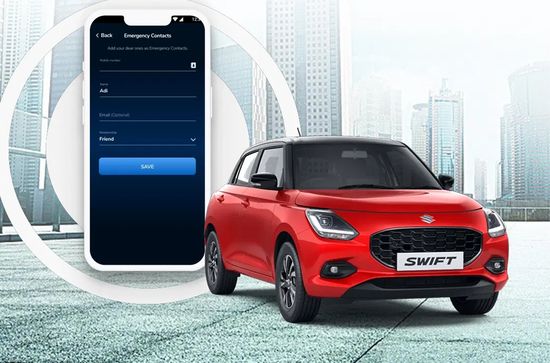 Swift Suzuki Connect with Remote & Safety Functions