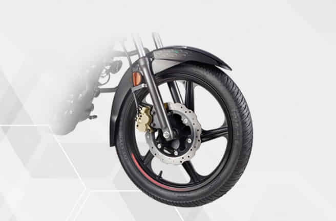 TVS Star City+ Synchronized Braking System (CBS) With Disc Option
