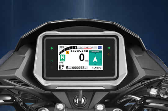 SP 125 TFT instrument cluster