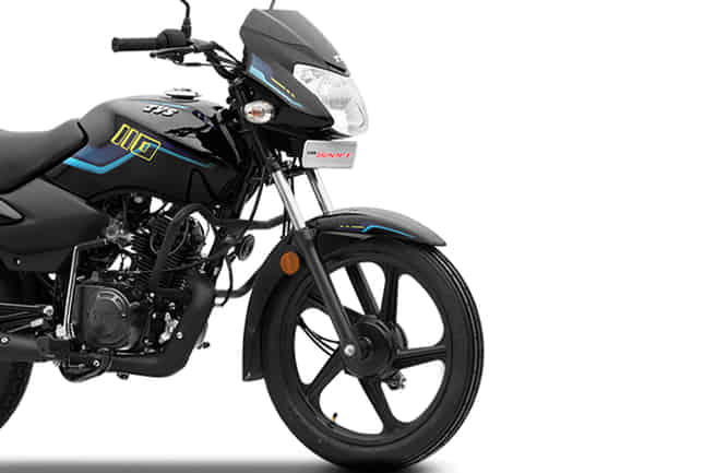 TVS Sport TVS Sport comes with a Combi-Braking System