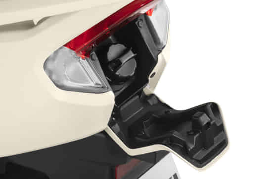 Burgman Street Tail Mounted Fuel Filler