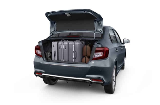 Honda Amaze 2nd Gen Tall Boot Space (420 L)