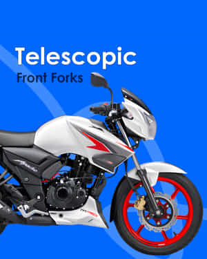 Apache RTR 160 Telescopic Front Forks