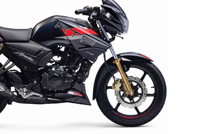 TVS Apache RTR 160 Telescopic Front Forks TVS Apache RTR 160 Telescopic Front Forks