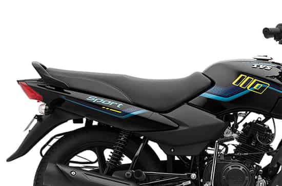 Sport The extra-long seat provides ample space