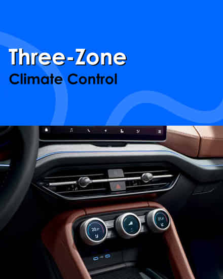Skoda Kodiaq Three-zone climate control 