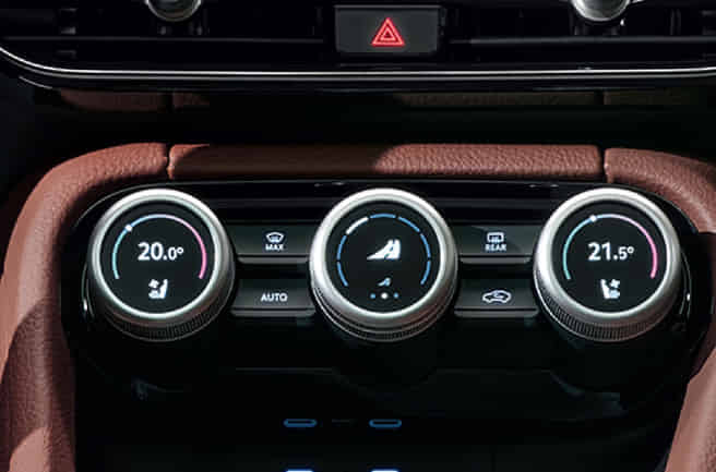 Skoda Kodiaq Three-zone climate control 