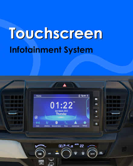Honda City Hybrid Touchscreen Infotainment System