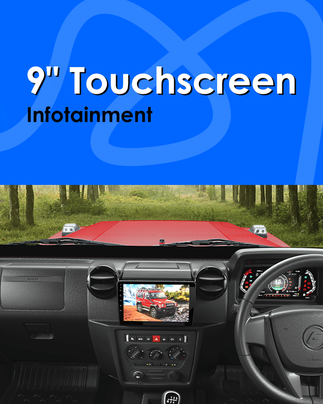 Force Gurkha  Touchscreen Infotainment