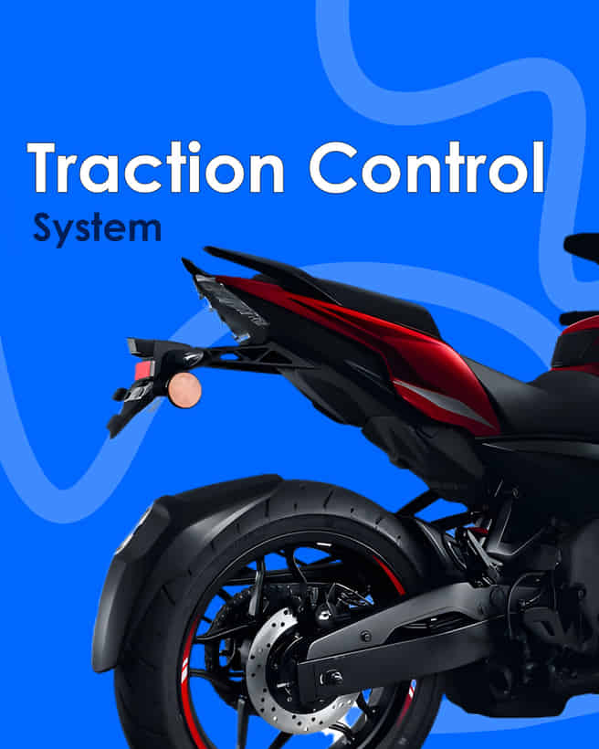Bajaj Pulsar NS400Z Traction Control System