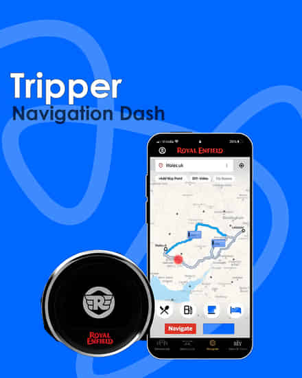 Royal Enfield Goan Classic 350 Tripper Navigation Dash