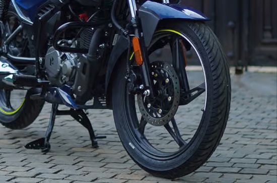 Glamour X Tubeless Tyres with Alloy Wheels