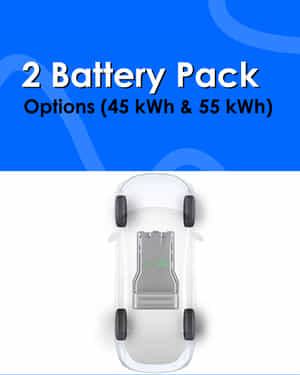Curvv EV Two Battery Pack Options (45 kWh & 55 kWh)