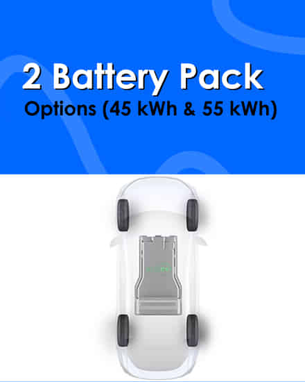 Tata Curvv EV Two Battery Pack Options (45 kWh & 55 kWh)